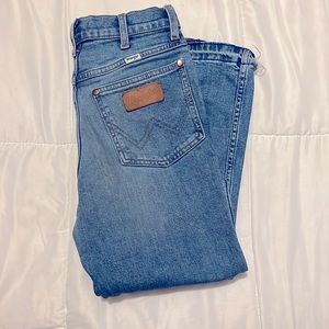 Wrangler high rise bootcut